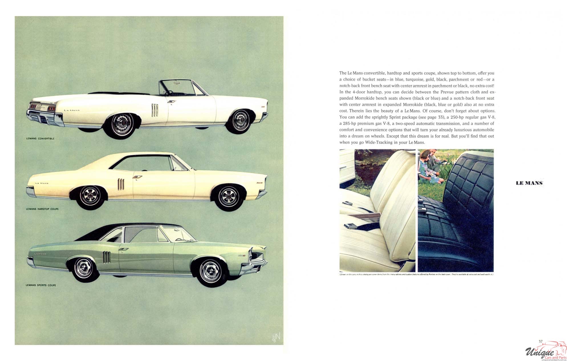 1967 Pontiac Full-Line Brochure Page 4